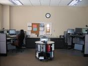 Two desks in dispatch office