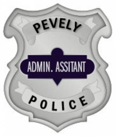 Badge - "Pevely Police Admin. Assistant"